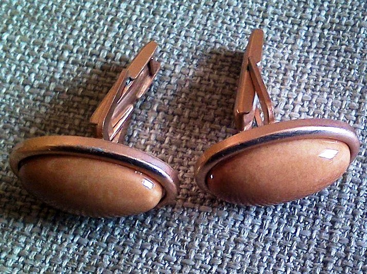 Natural Baltic Amber , cufflinks, 7 Gr.