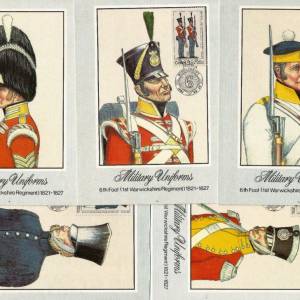 CISKEI, Military Unifotms, five maximum card, 1983.