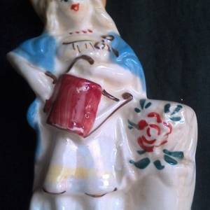Beautiful Soviet porcelain figure -  girl