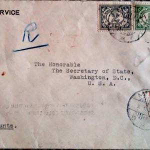Beautiful letter from US President Franklin Roosevelt's collection! RARE !!!