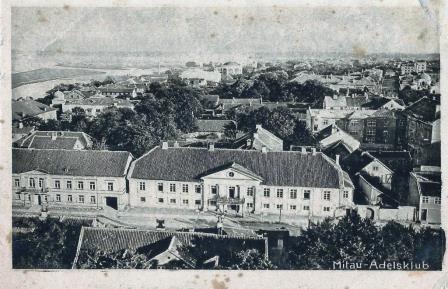 Latvia. Mitau - Adel Club, mint.